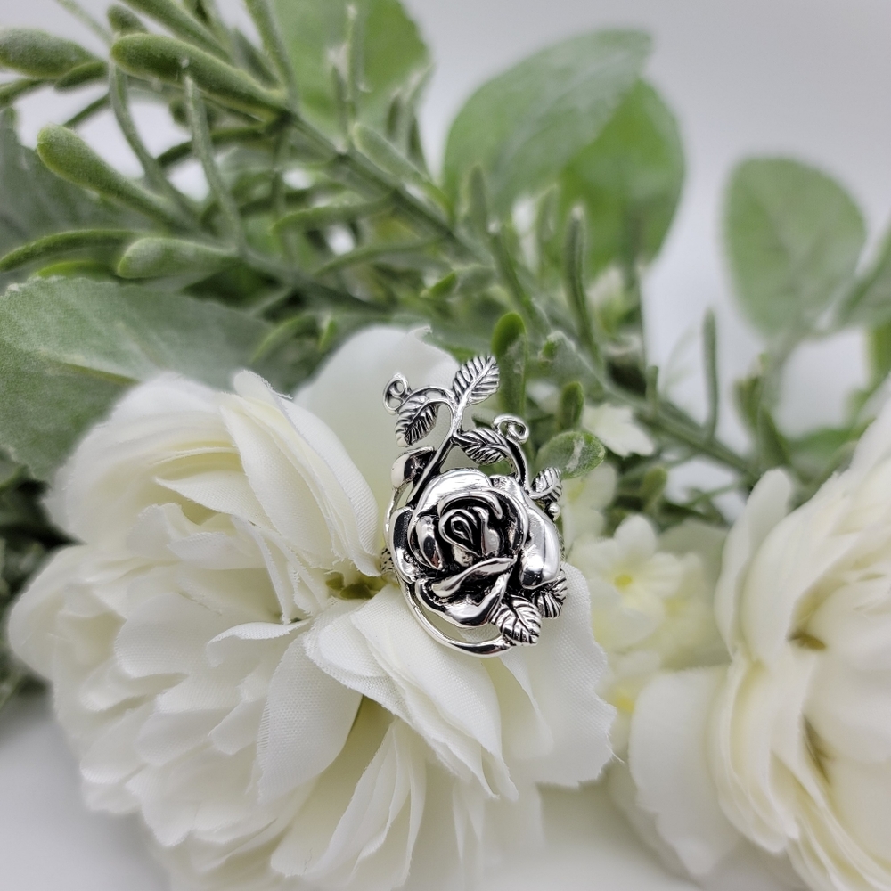 🥰 GRANDIROSA STERLING SILVER RING - Picture 10 of 10